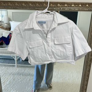 Antonio Melani Cropped Blouse